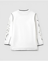 GUESS - Oversized Long Sleeve T-Shirt