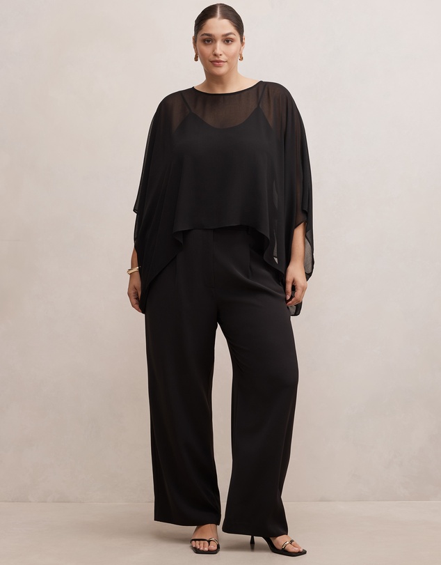 Forever New Curve - Gia Curve Sheer Cape