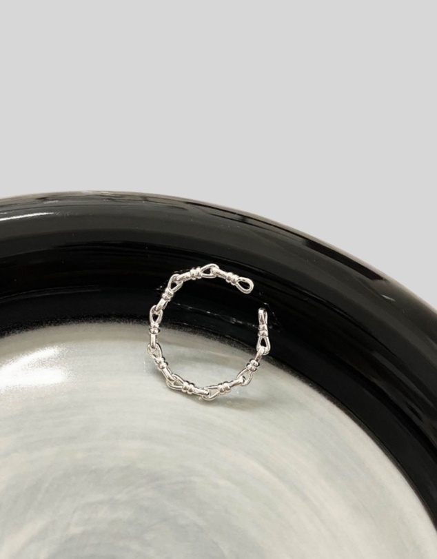 KAJA Clothing - Pearl hollow rings 2pc