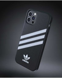 adidas Originals - 3 Stripe Samba iPhone 12/12 Pro Protective Phone Case PU Leather