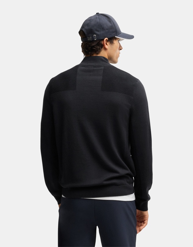 BOSS - Momentum Zip Neck Knitwear