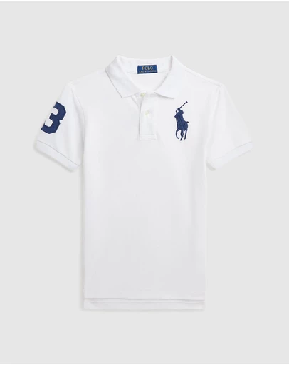 Polo Ralph Lauren - Slim Fit Cotton Mesh Polo - Teens