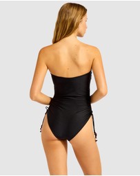 Seafolly - Palermo DD Drawstring Bandeau Onepiece