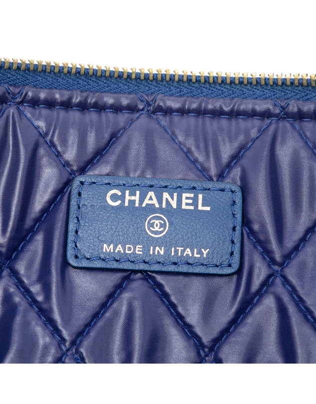 Pre-Loved by Azura Reborn - Pre-Loved CC Bi Quilted Lambskin O Case Clutch