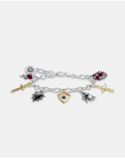THOMAS SABO - True Romance bracelet with pendants