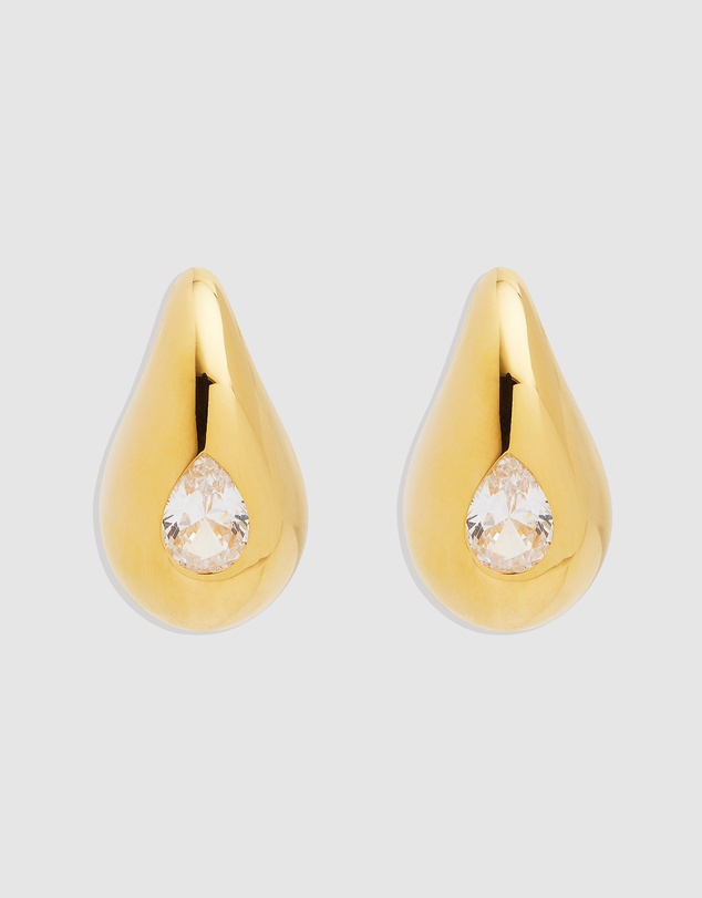 By Charlotte - Dewdrop Large Earrings