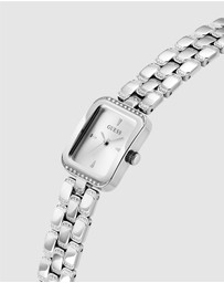 GUESS - Guess Ladies Silver Tone 22mm Analogue Watch