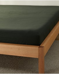 Sheet Society - Leo Washed Cotton Cot Fitted Sheet