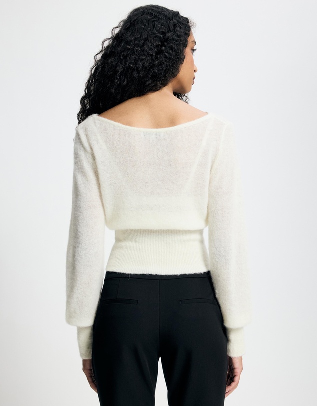 Lover - Vespera Alpaca Blend Sheer Jumper