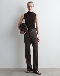 COS - Draped Turtleneck Tank Top