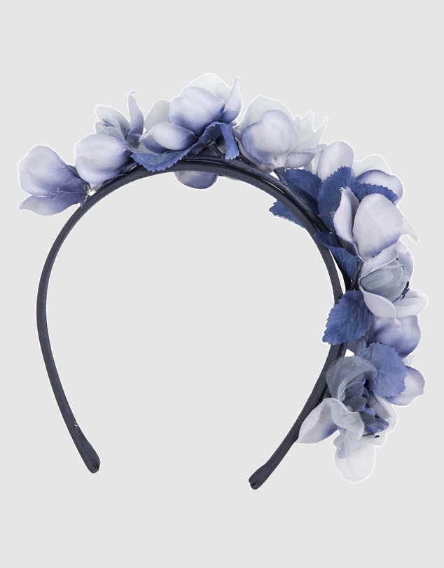 Max Alexander - Blue Flowers Fascinator