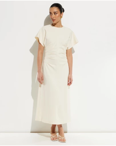 Calli - Saige Cinched Midi Dress