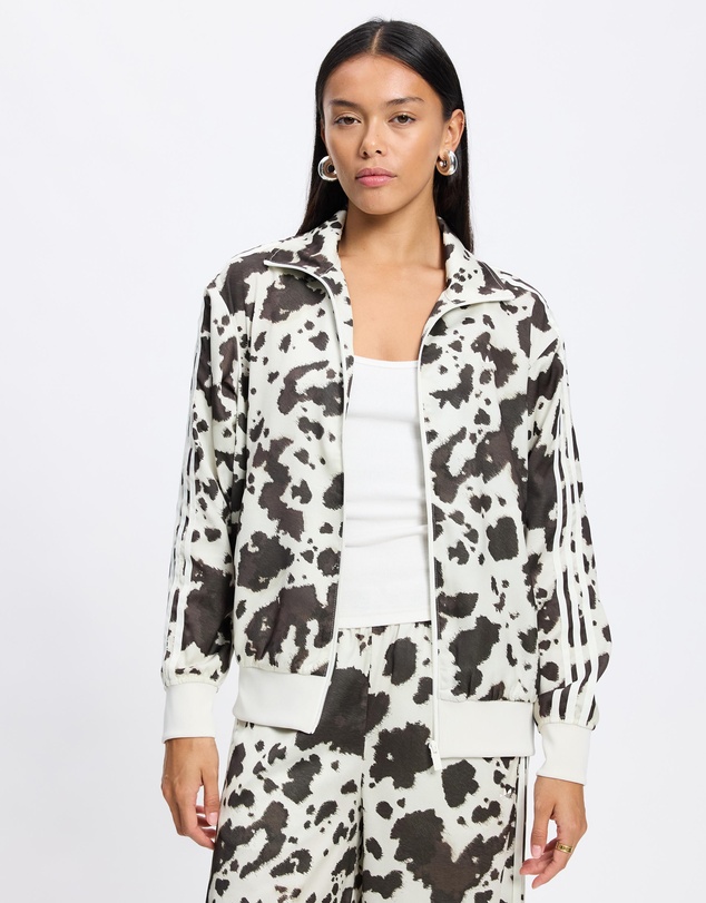 adidas Originals - Satin Cow Print Tracktop
