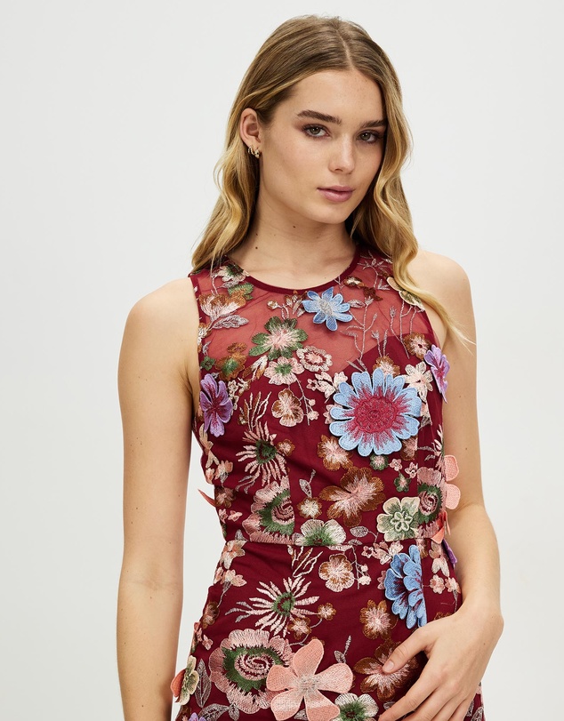 Romance by Honey and Beau - Wild Flower Midi Dress