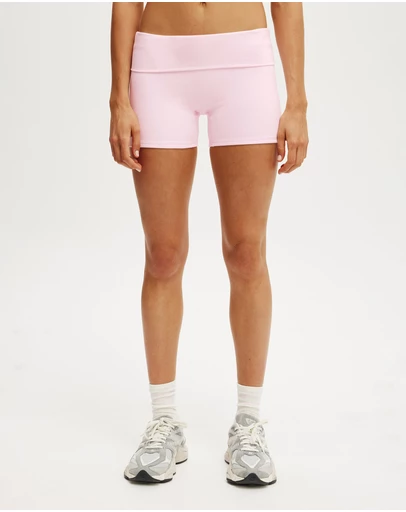 Cotton On Body Active - Ultra Soft Roll Over Shortie Short