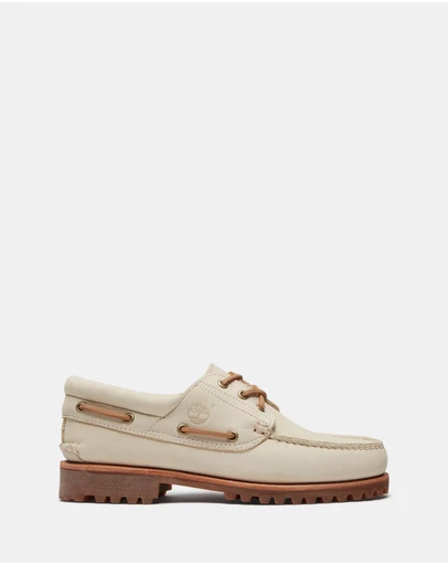 Timberland - Authentic 3-Eye Lug Handsewn Boat Shoes - Men's