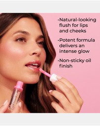MCoBeauty - Glow Up Ph Cheek & Lip Oil - Berry Pink