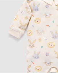 Purebaby - Hoppity Thick Growsuit -Kids-Babies