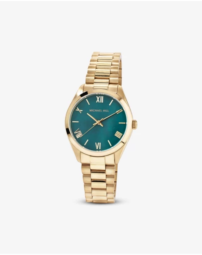 Michael Hill - Ladies' 32.5mm Dress Watch in Gold-Tone Stainless Steel