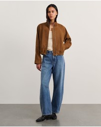 Jag - Ophelia Suede Bomber