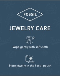 Fossil - Fossil Vintage Casual Black Bracelet JF03098001