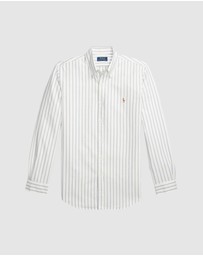 Polo Ralph Lauren - ICONIC EXCLUSIVE - Custom Fit Striped Oxford Shirt