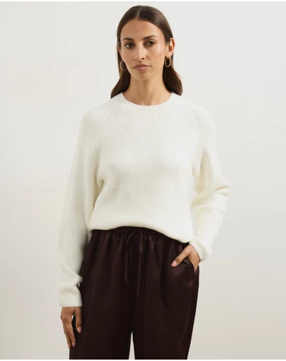 Atmos&Here - Saylor Crew Neck Soft Knit Jumper