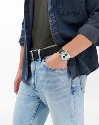 rag & bone - Rag & Bone Bleeker Silver-Tone Chronograph Watch