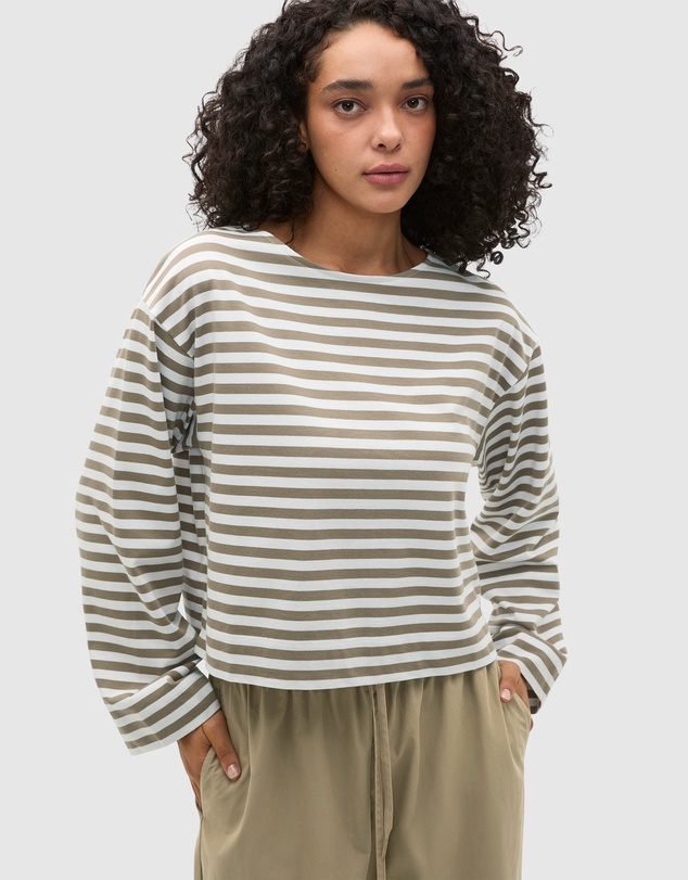 Seed Heritage - Boatneck Long Sleeve Top
