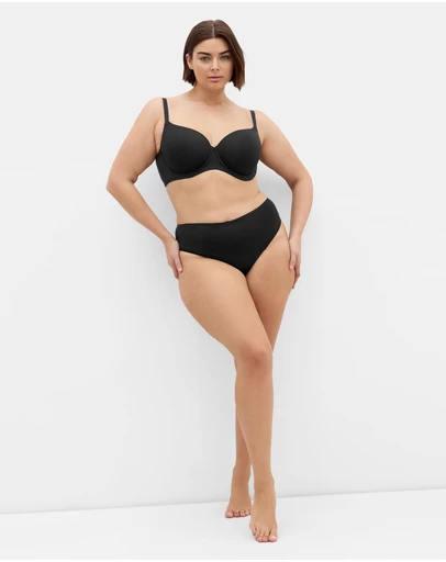 City Chic - Luxe Cotton 3 Pack Thong