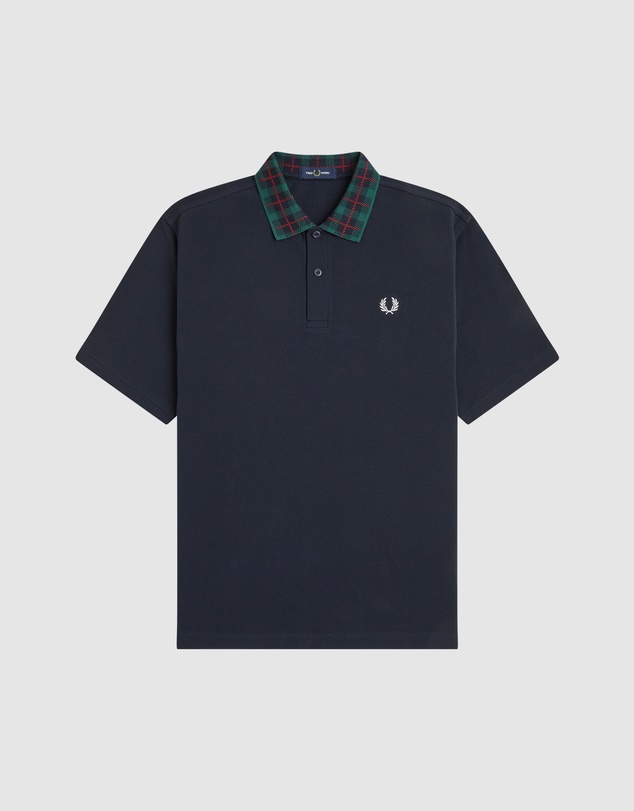 Fred Perry - Fred Perry Tartan Collar Polo Shirt