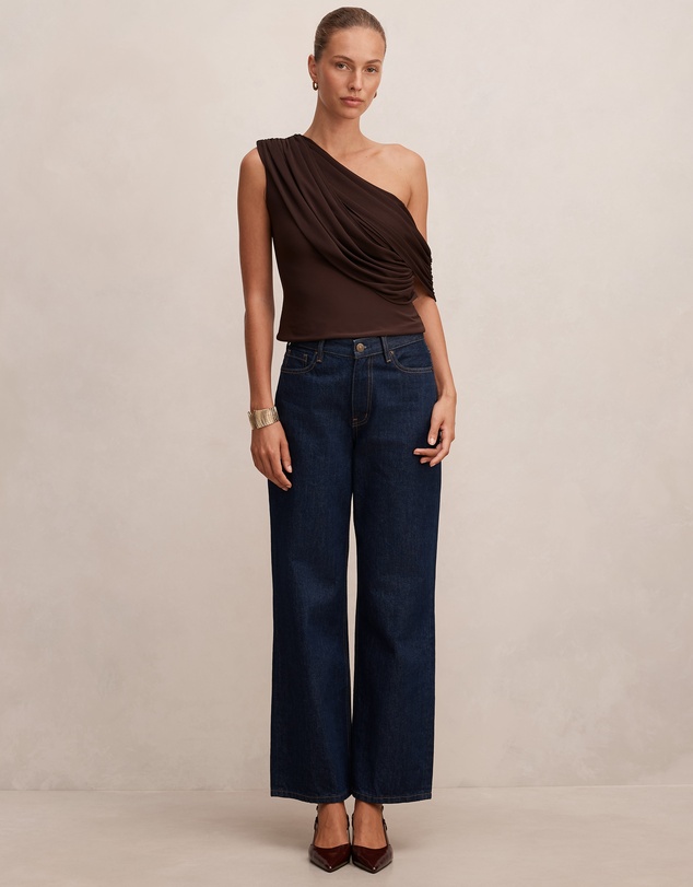 Forever New - Lucille One Shoulder Draped Top