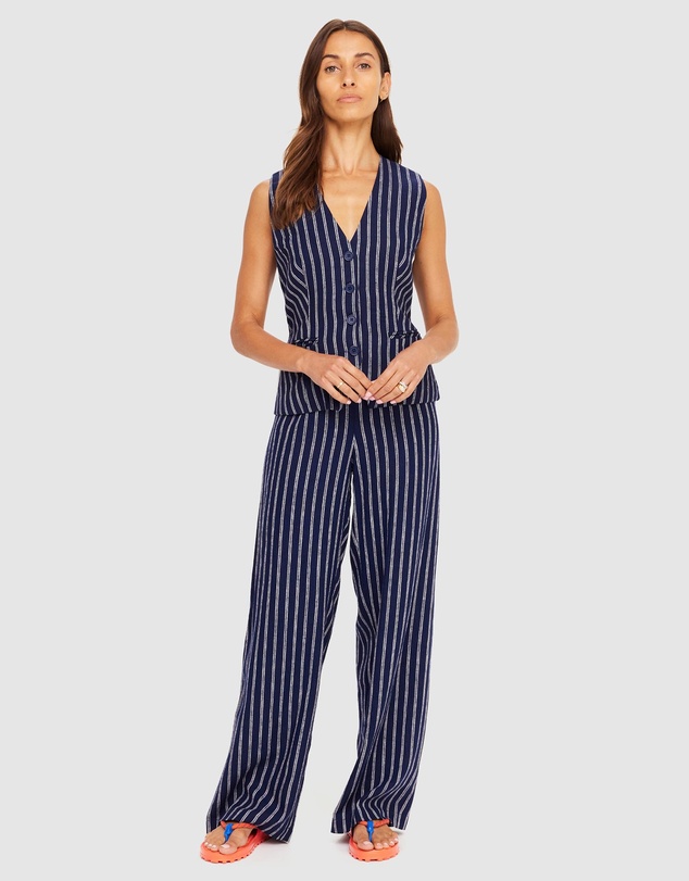 The Upside - Belize Jackie V Neck Waistcoat
