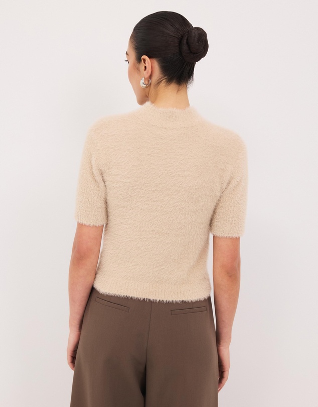 Calli - Rae Turtleneck Knit Tee