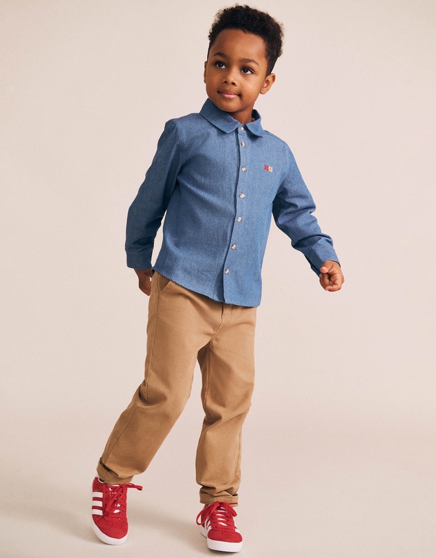 Huxbaby - Hux Chambray Shirt - Babies-Kids