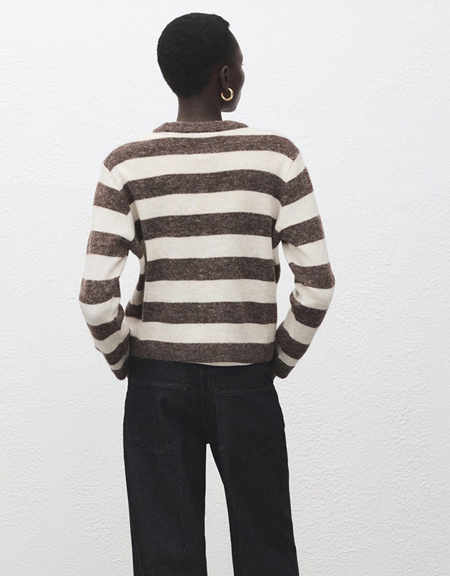 M.N.G - Knit Striped Sweater