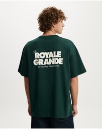 Cotton On - Box Fit Text T-Shirt