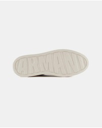 Armani Exchange - Kurt Low Cut Suede Sneakers