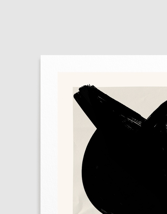 Olive et Oriel - Simple Artline No34 by Treechild Art Print