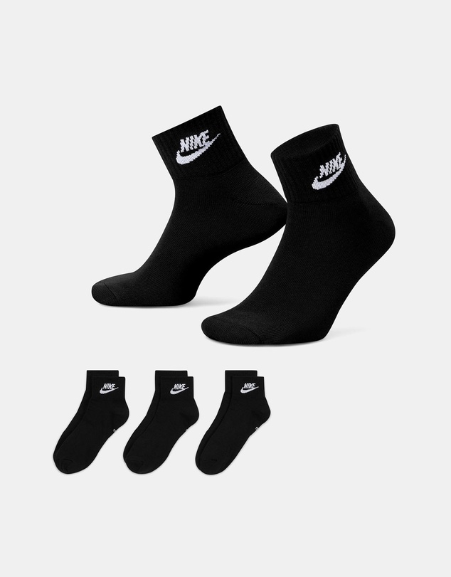 Nike - Everyday Essential Ankle Socks 3-Pack - Unisex
