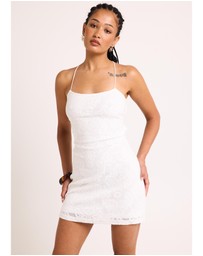Subtitled - Vista Lace Knit Mini Dress