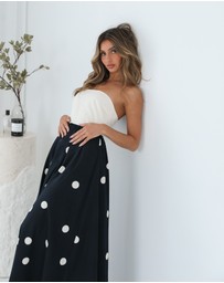 Esther & Co - Orivelle Dress - Multi Spot