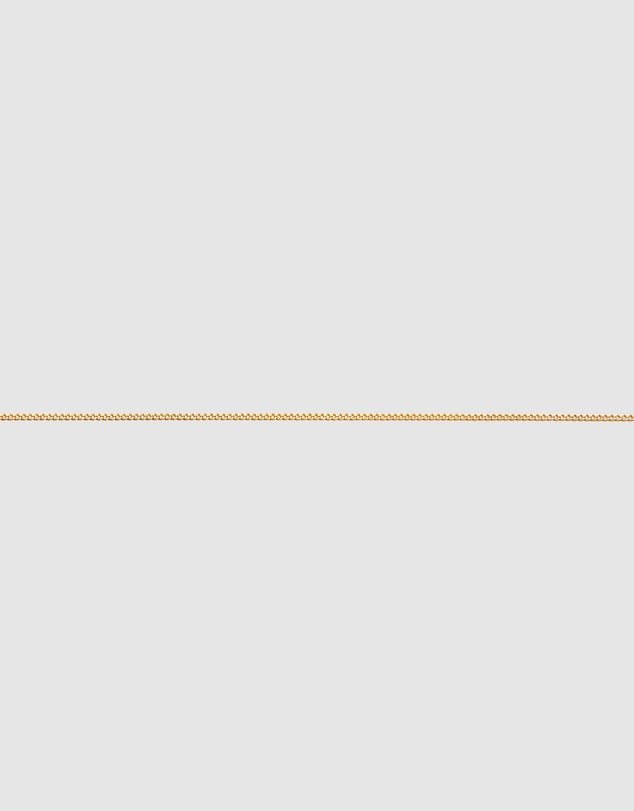 Elli Jewelry - Necklace Choker Armoured Chain 925 Sterling Silver Gold-plated