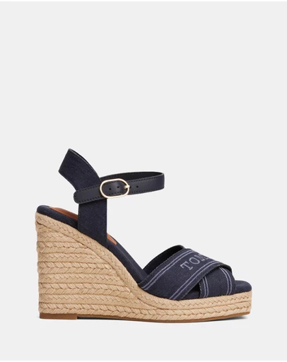 Tommy Hilfiger - Wedge Heel Espadrille Sandals - Women's