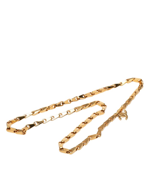 Pre-Loved by Azura Reborn - Pre-Loved Gold Plated CC Pendant Necklace