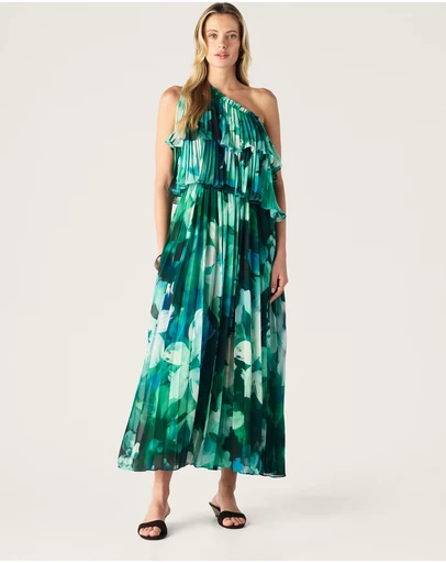 MOS The Label - Verdant Print One Shoulder