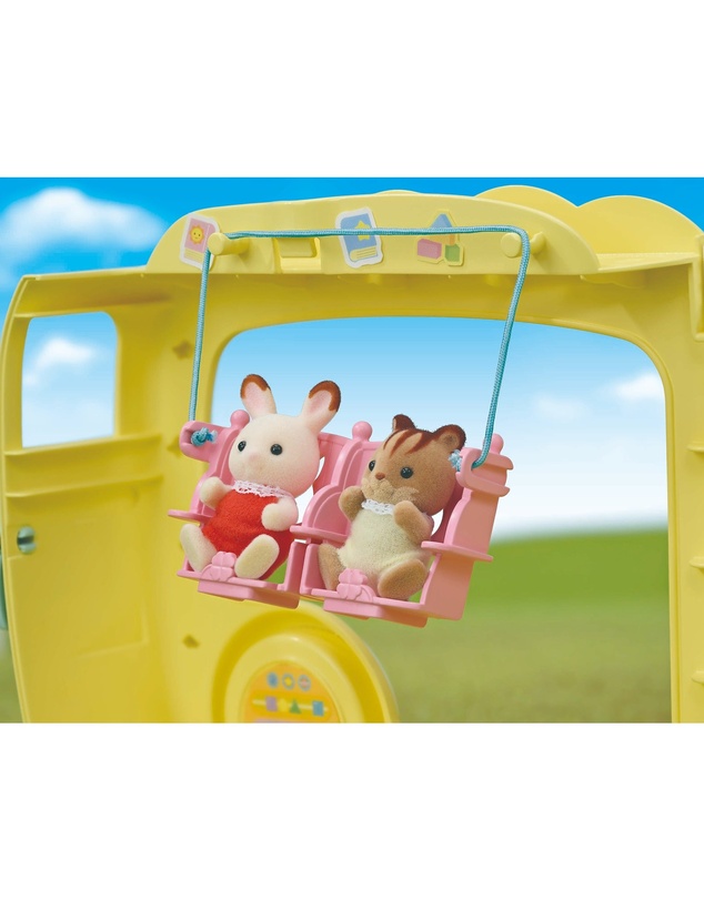 Sylvanian Families - Sylvanian Families Rainbow Fun Nursery Bus