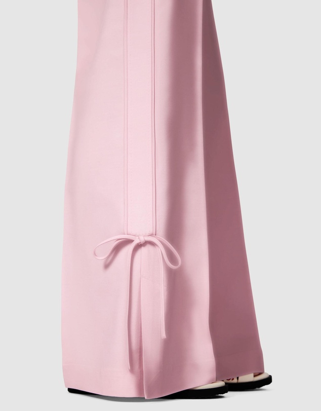 & Other Stories - Bow-Detailed Press-Crease Trousers