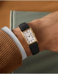 TIMEX - Timex 1976 Lexington Reissue 21mm Leather Strap Watch