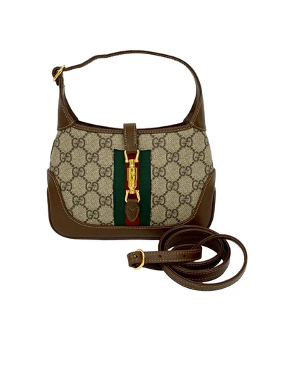 Pre-Loved by Azura Reborn - Pre-Loved Mini GG Supreme Web Jackie 1961 Crossbody